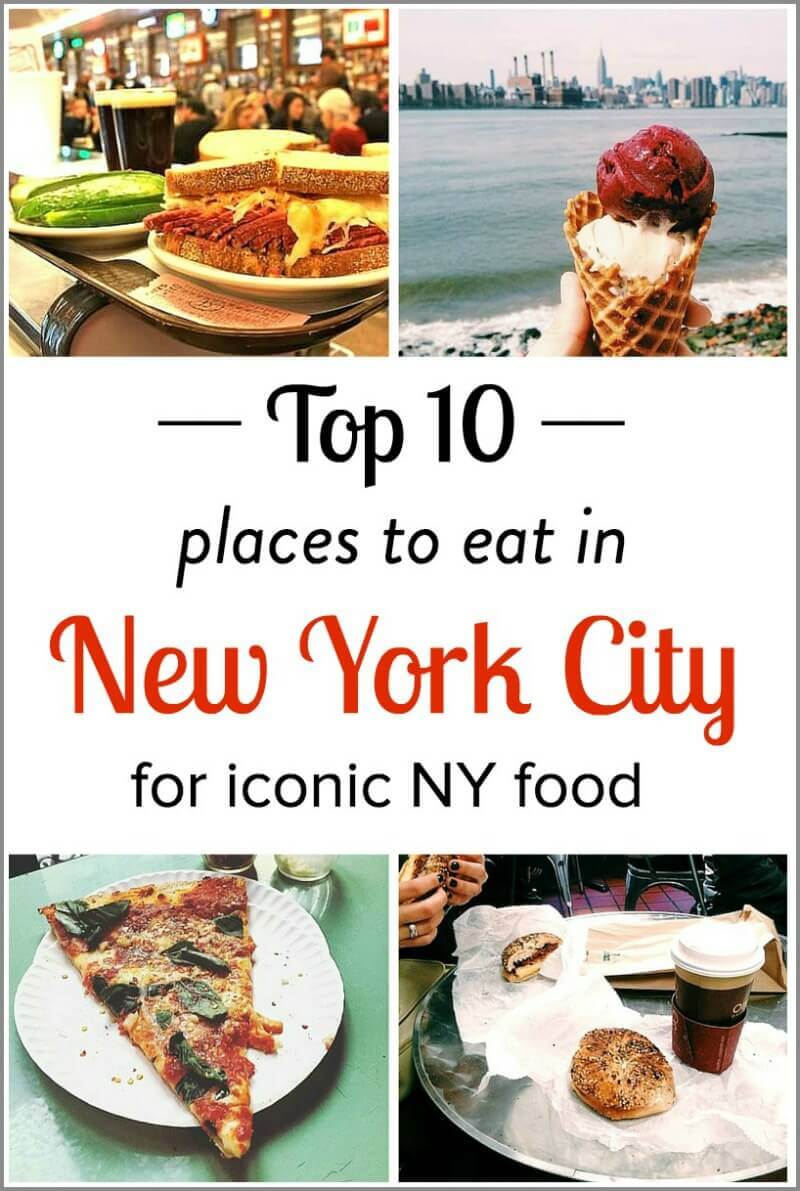 10 Iconic Places to Eat in NYC