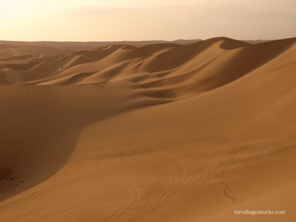 Huacachina Sand dunes Peru