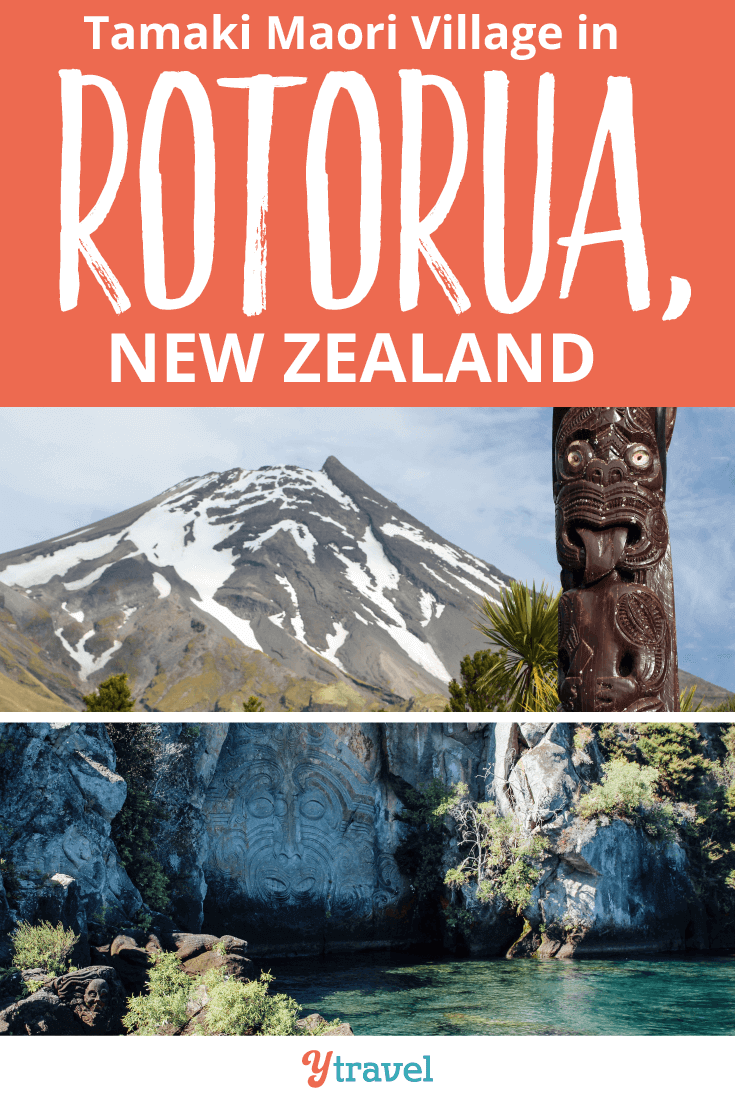 Visit Tamaki Maori village in Rotorua, New Zealand.