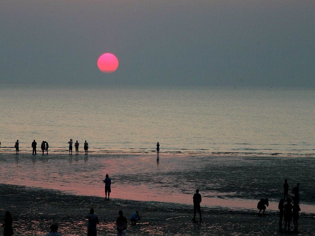 Darwin Sunset over Mindil Beach, Australia
