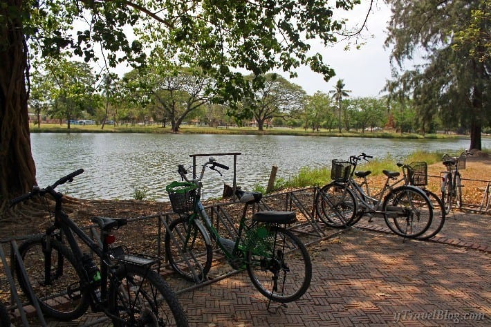 bike tour of Ayutthaya