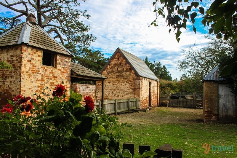small brick cottage of brickendon estate