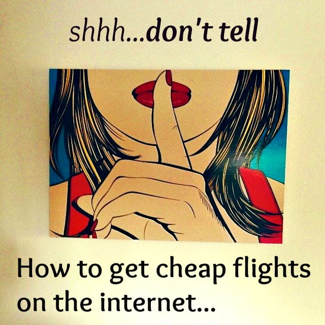 How to get cheap flights on the internet