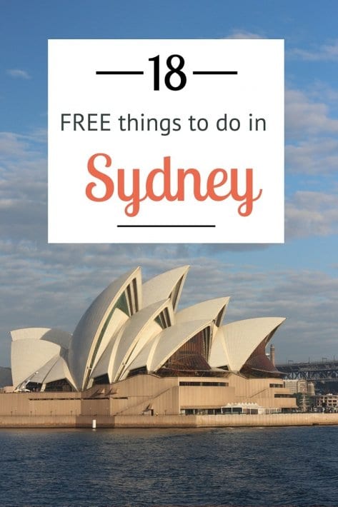 18 FREE things to do in Sydney, Australia. You don't have to break the bank on your visit.