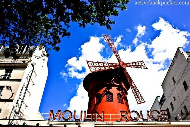 The Moulin Rouge, Paris