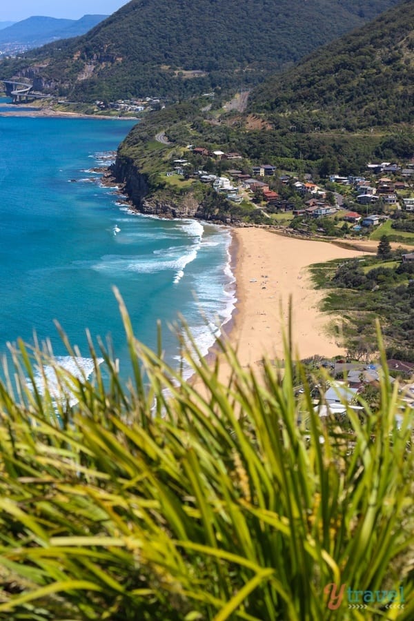 Overlooking Stanwell Park Beach on the Grand Pacific Drive