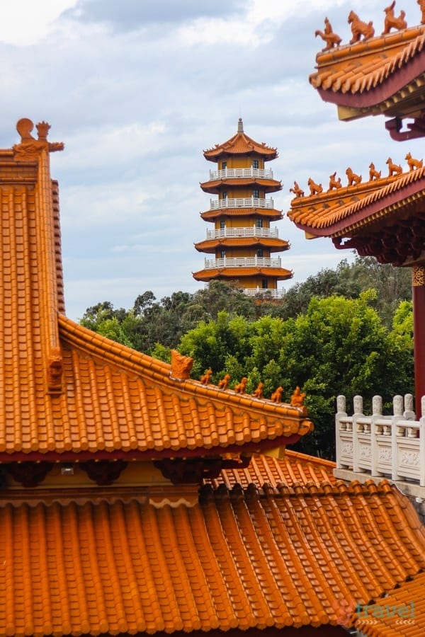 pagodas of the Nan Tien Temple Wollongong 