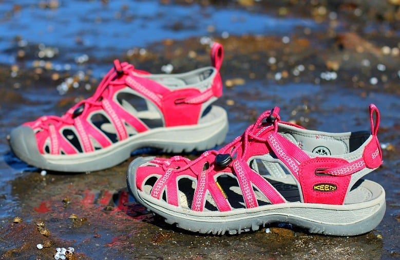 pink KEEN sandals 