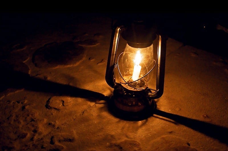 a lantern
