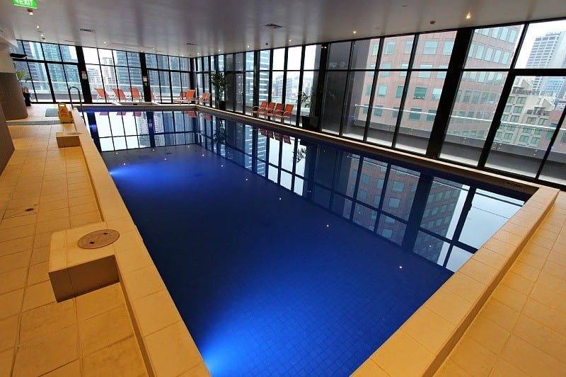 hotel indoor swimming pool