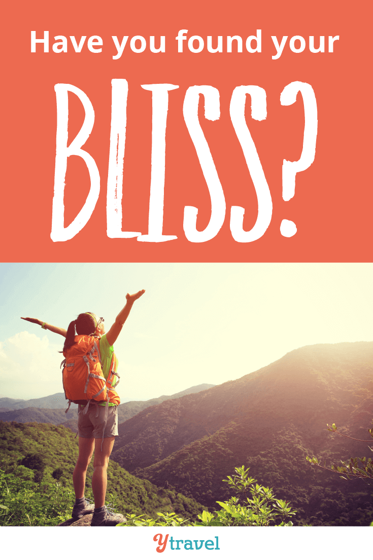 An 8 step plan to finding your bliss.