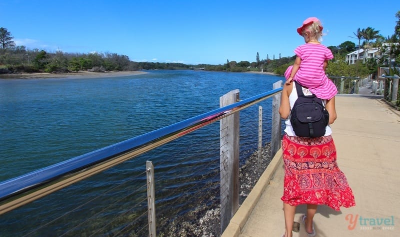 The Cudgen Creek just overshadows the beach as the local’s favourite playground. The water is crystal clear and perfect for stand-up paddle boarding and swimming for the kids. There’s also a great new playground next to the creek for when, or if, the kids get sick of swimming.