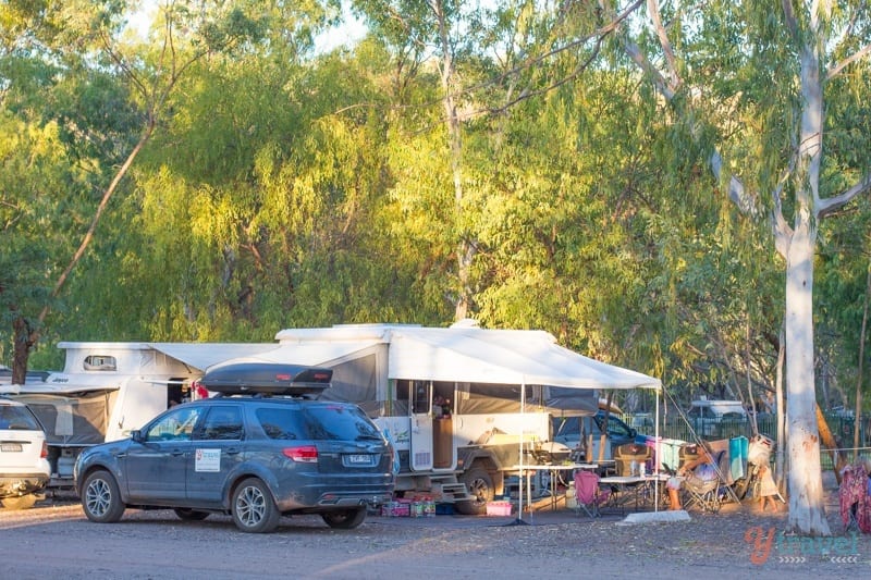 Katherine Gorge campsite