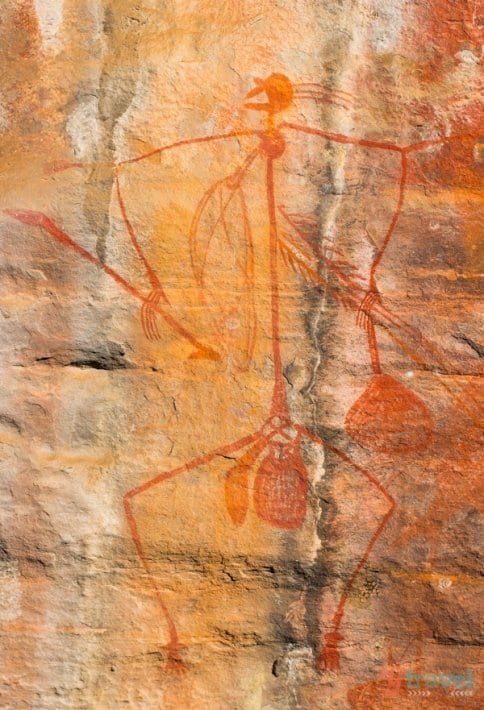 Rock art in Kakadu National Park