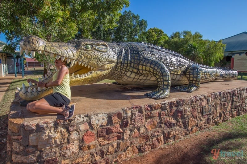 Krys the croc - Normanton, Queensland, Australia