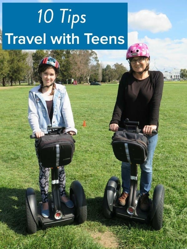 10 tips for traveling with teens