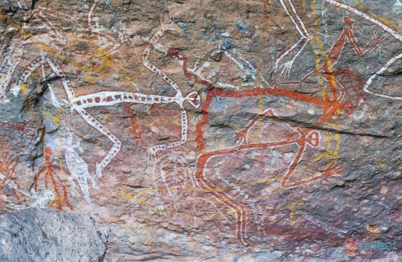 Nourlangie Aboriginal Rock Art - Kakadu National park, Australia