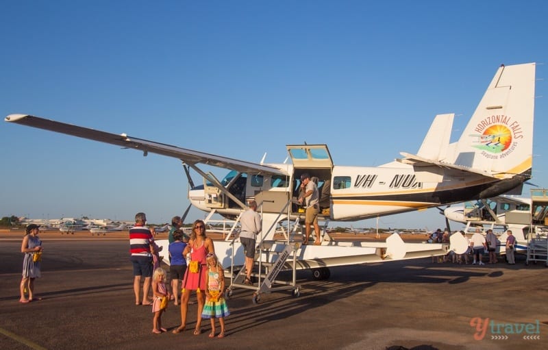 Ready for our flight to the Horizontal Falls, The Kimberley - Western Australia