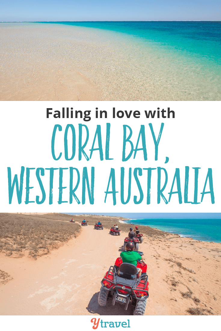 We fell in love with Coral Bay, Western Australia!