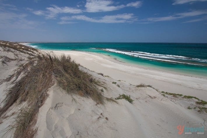 sandy beach in Coral Bay, Western Australia