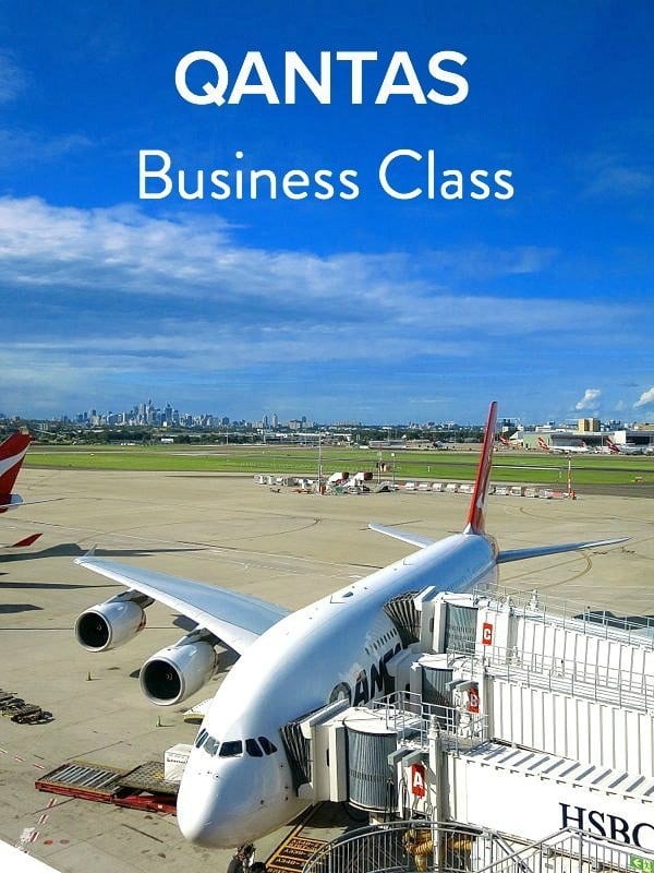 What is it like to fly Qantas Business Class? Like this!