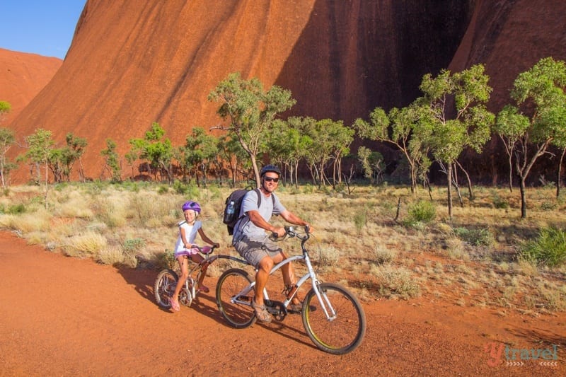Uluru bike ride - Central Australia