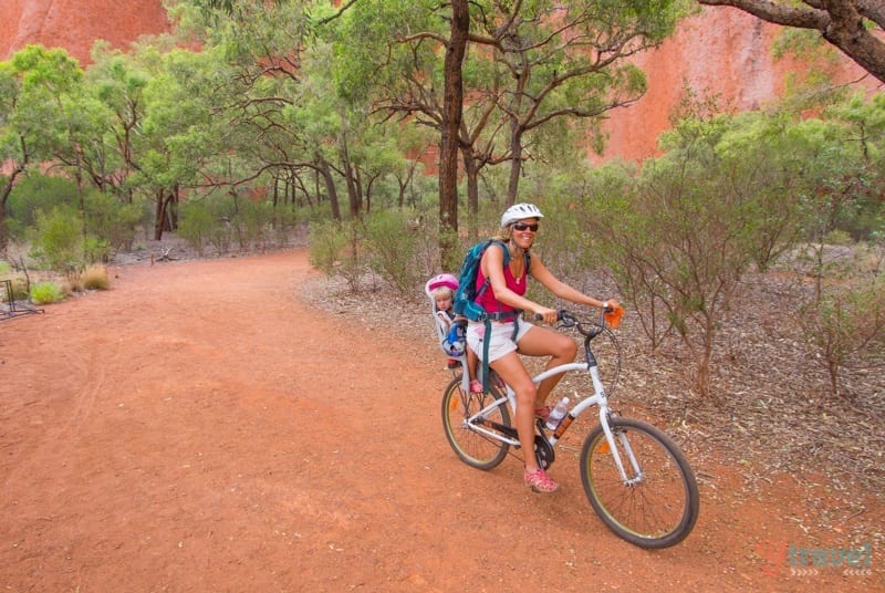 Uluru cycle ride - Central Australia