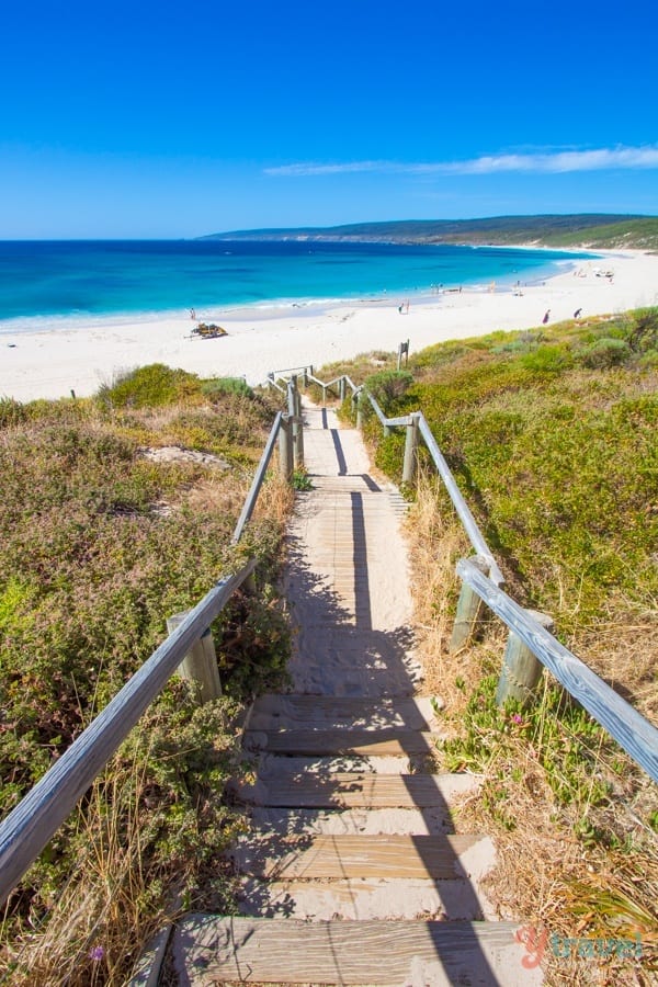 stairs leading down to Smiths Beach, Margaret River Region, Western Australia