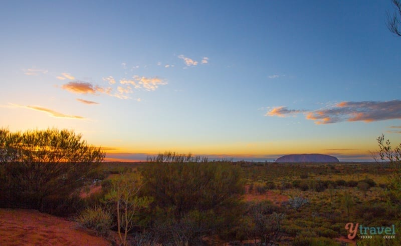 Sunrise at Uluru, Northern Territory, Australia
