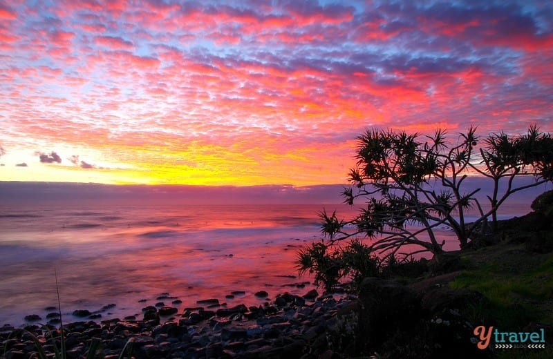 Sunrise at Burleigh Heads - Gold Coast, Queensland, Australia