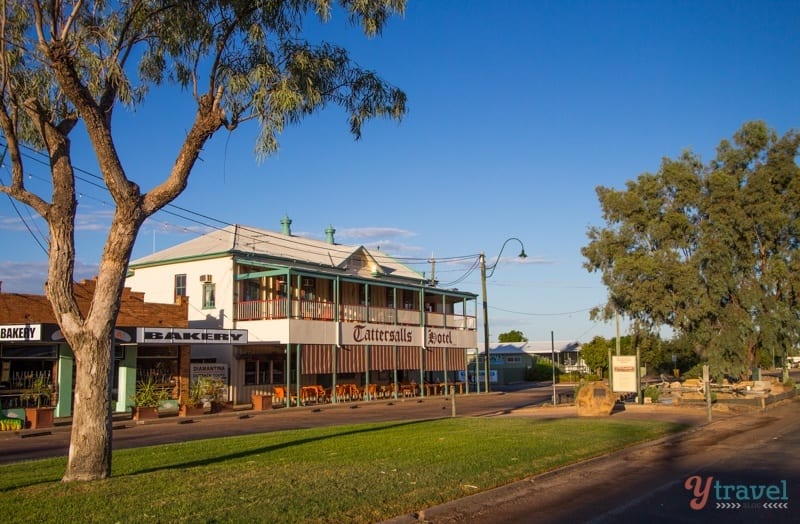 Tattersalls Hotel in Winton, Outback Queensland