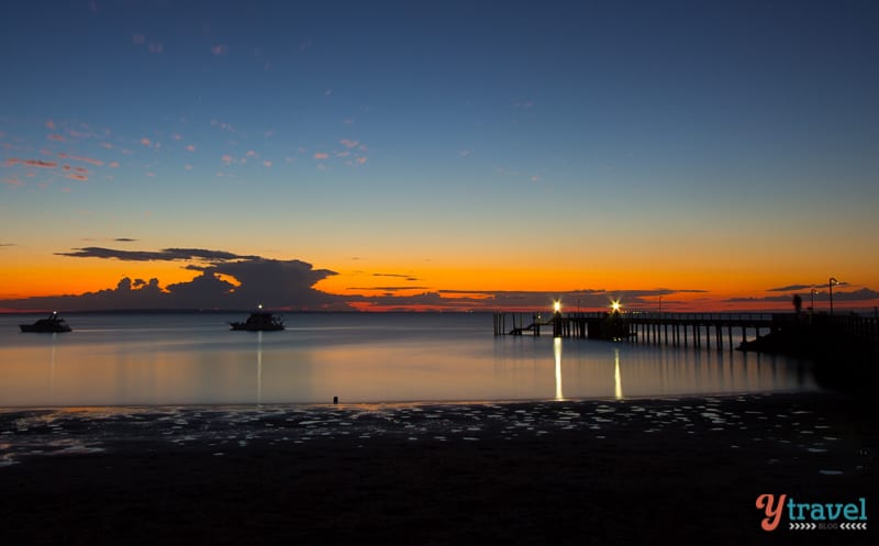 Sunset at Fraser Island, Queensland, Australia