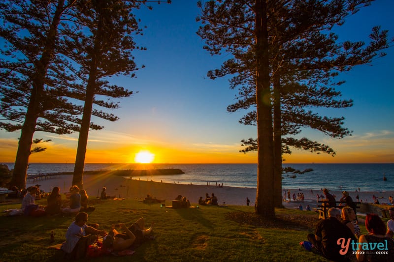 Sunset at Cottesloe Beach, Perth, Western Australia