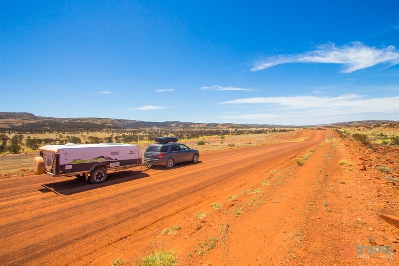 Camino del Centro Rojo - Gamas West MacDonnel, Territorio del Norte, Australia