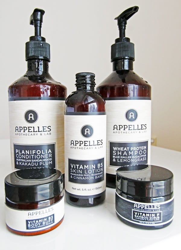 Appelles organic hair care products