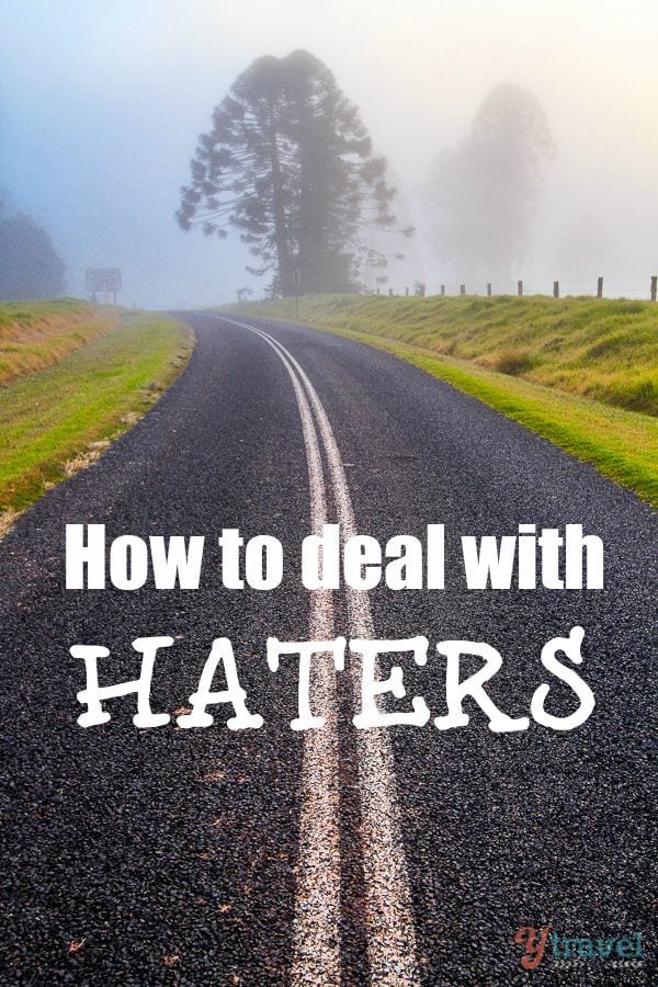 dealing with haters