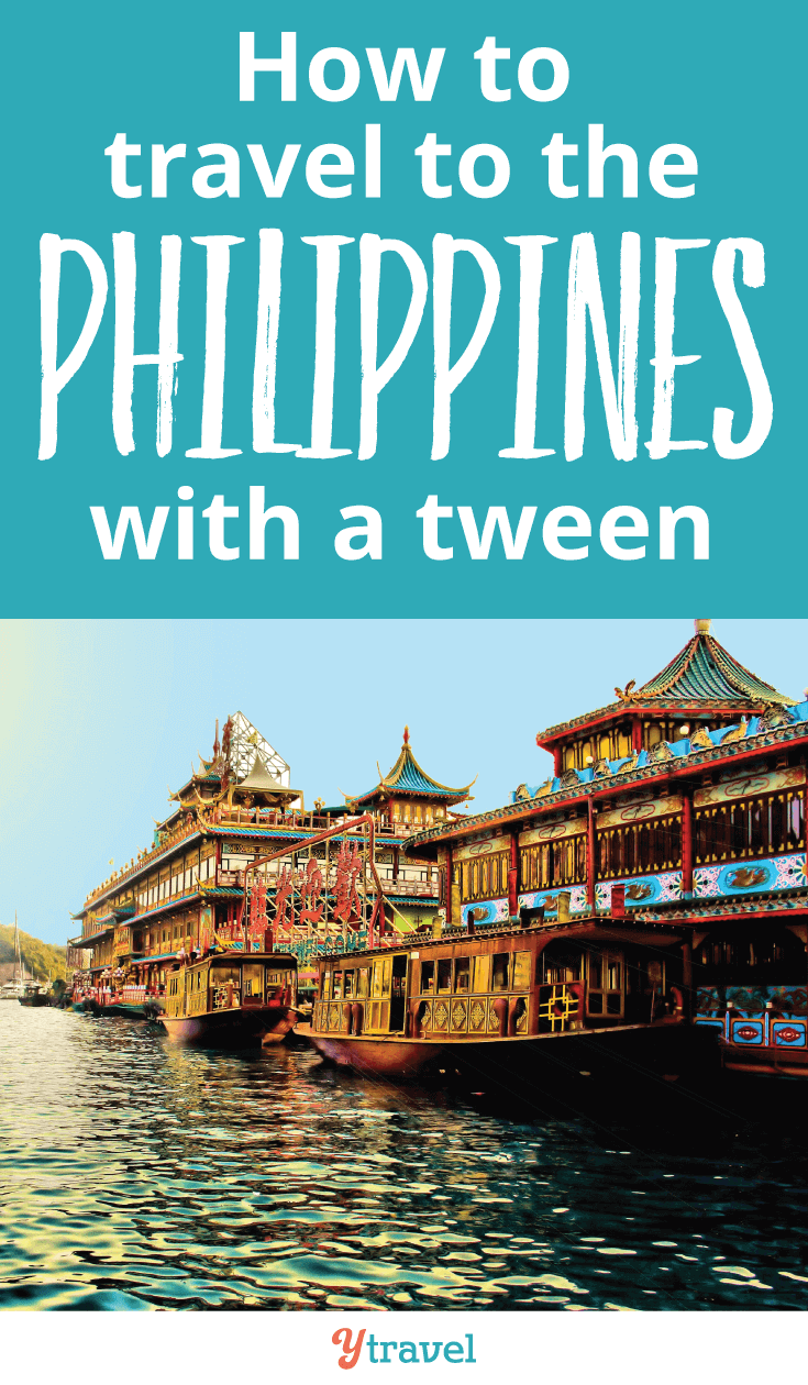 The Philippines is a great family destination. Read how you can travel to the Philippines with a tween.