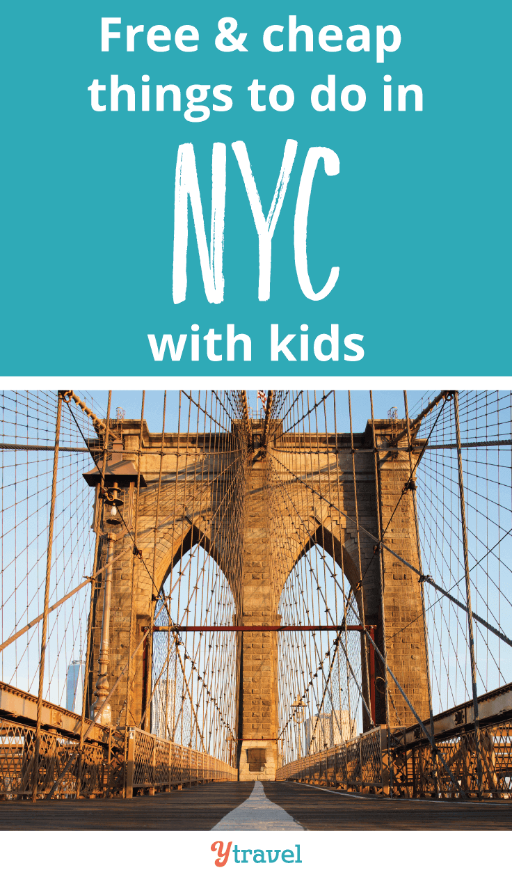 Planning a family vacation to New York City soon? We've rounded up 8 free or cheap things to do in NYC with kids.