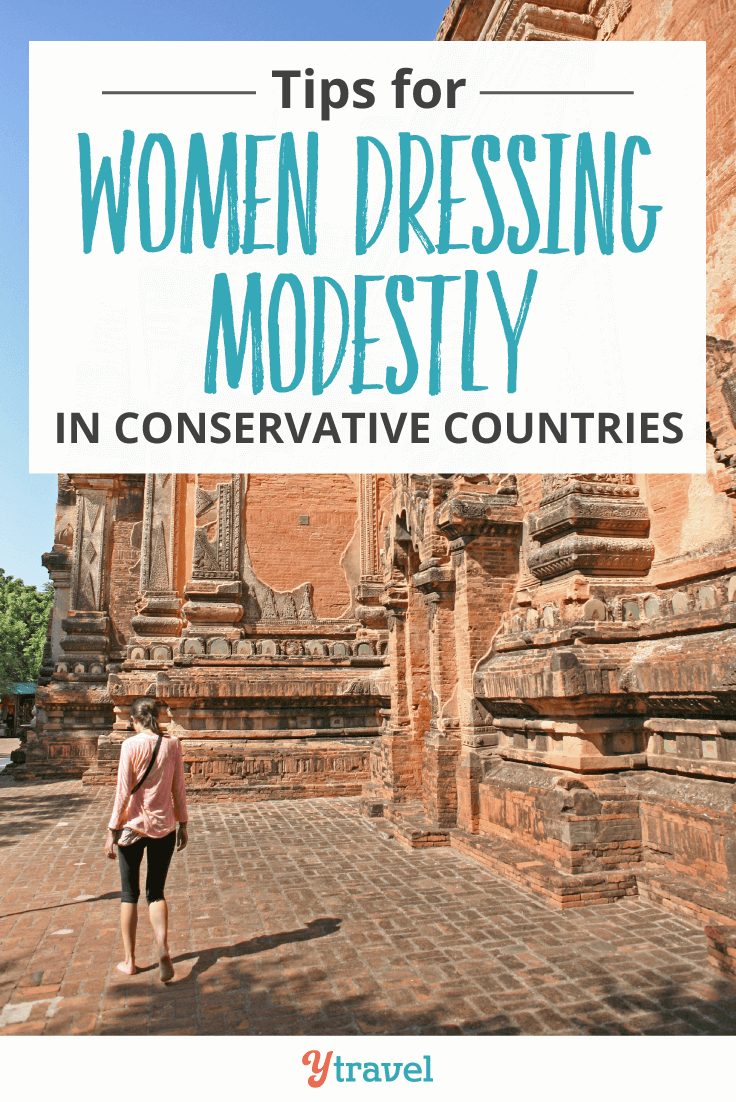A guide for women dressing modestly in conservative countries.