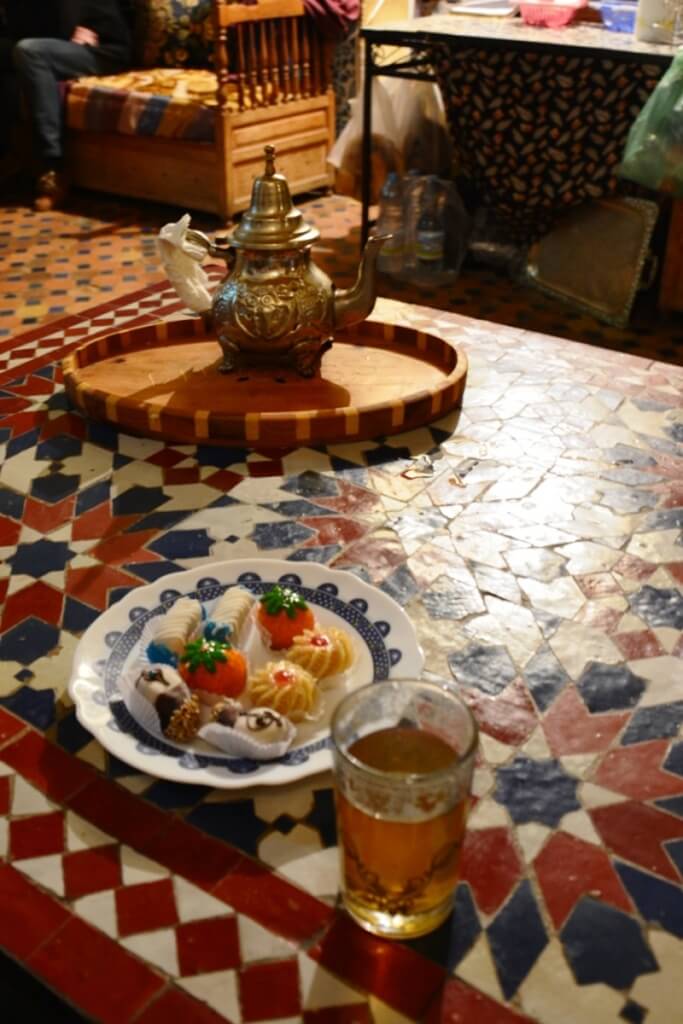 6-Moroccan mint tea & pastries