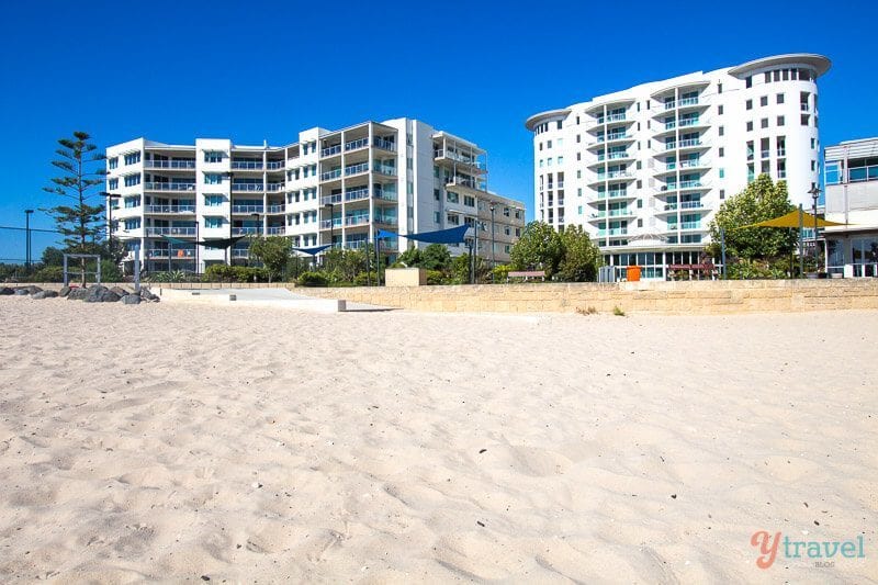 hotels along the beach
