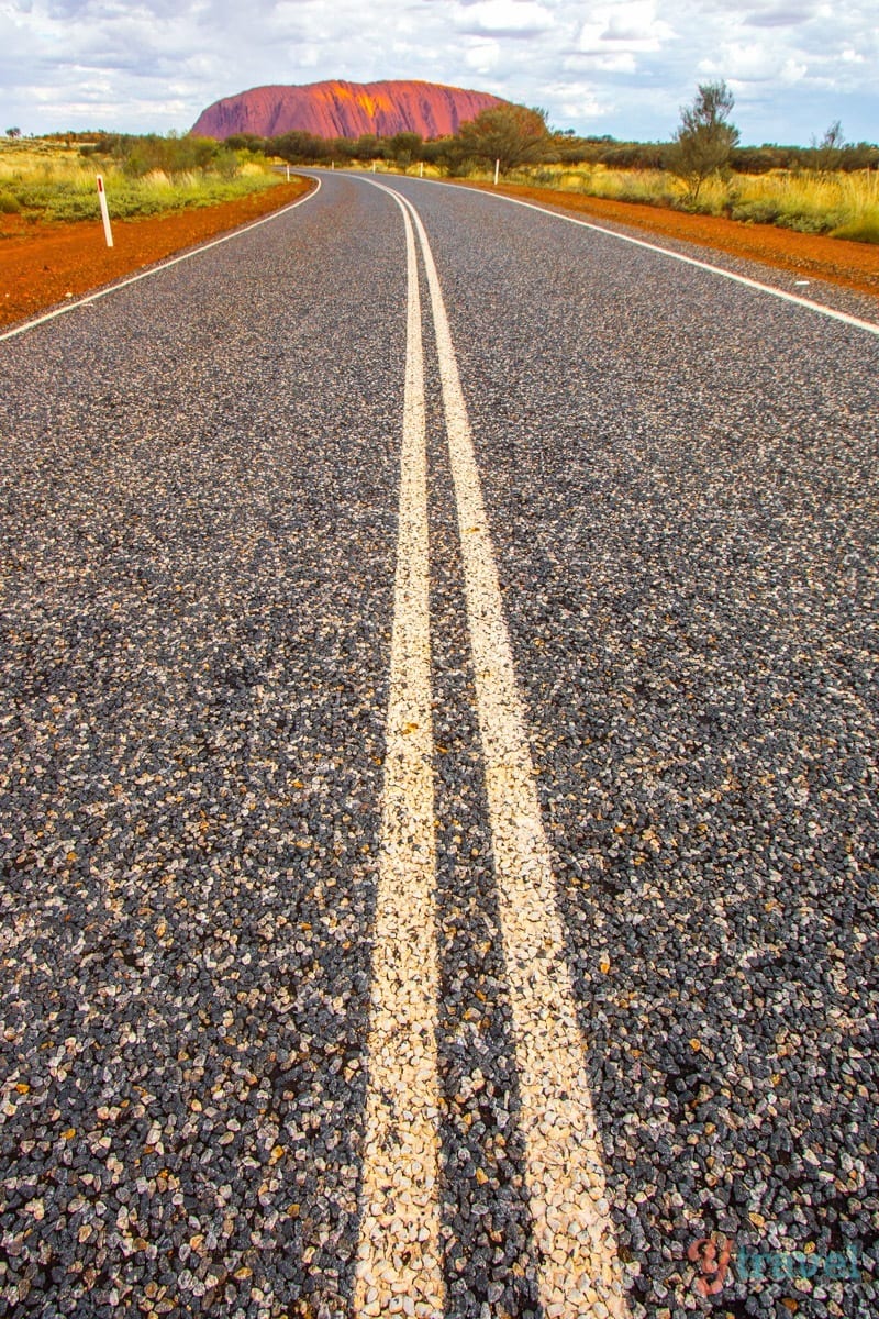 road leading to Uluru