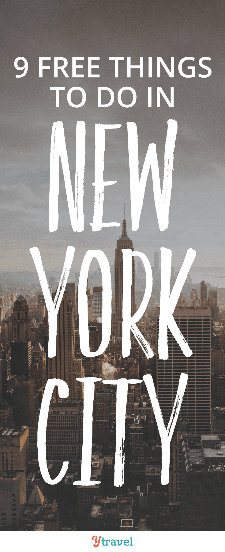 Need tips on FREE things to do in NYC? Christine shares her top 9 things to do in new York that won't cost you a cent, one of them $1. What a great way to visit NYC!!
