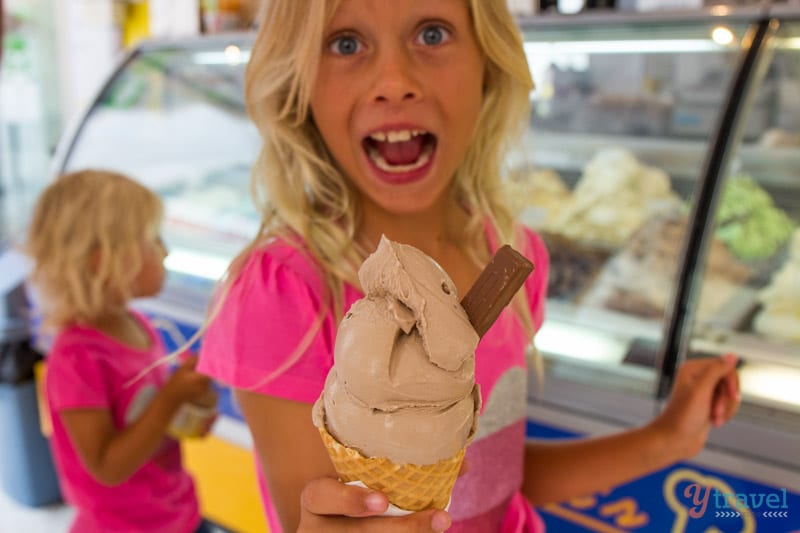 Zanettes Gold Coast ice cream