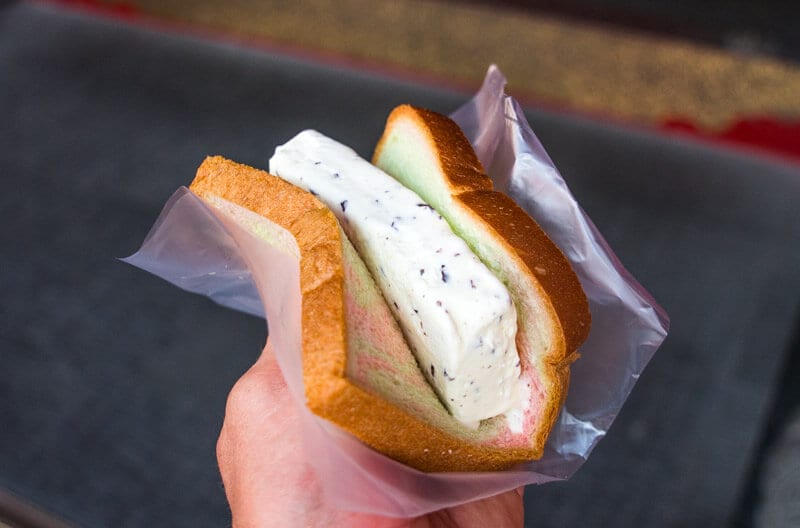 Uncles ice cream sandwich - one of the best things to do in Singapore with kids