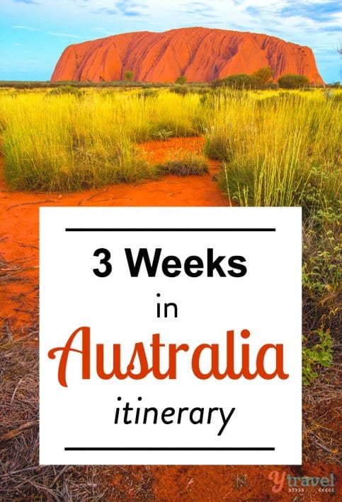 How to visit Australia in 3 weeks - an itinerary on places to visit, how long to stay in each location, things to see & do, where to sleep at night.