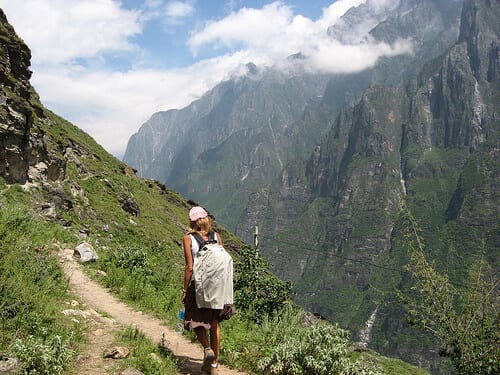 Hiking Tiger Leaping Gorge, China