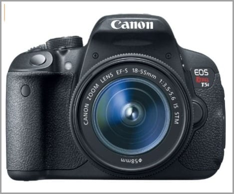 Canon EOS Rebel T5i - one of the best travel gifts for travelers
