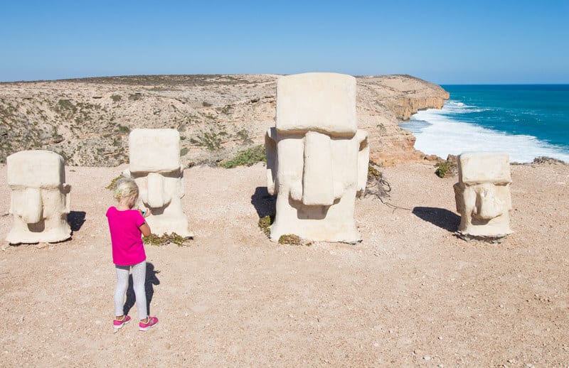 The Great Ocean Drive near Elliston is a must have experince on your road trip with kids in South Australia. Click to read more tips on things to do on the Eyre Peninsula
