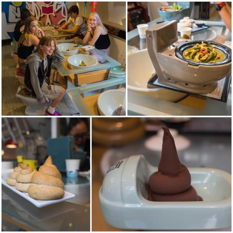The Modern Toilet Cafe in Taiwan is one of the best things to do in Taiwan with kids. Click to read more